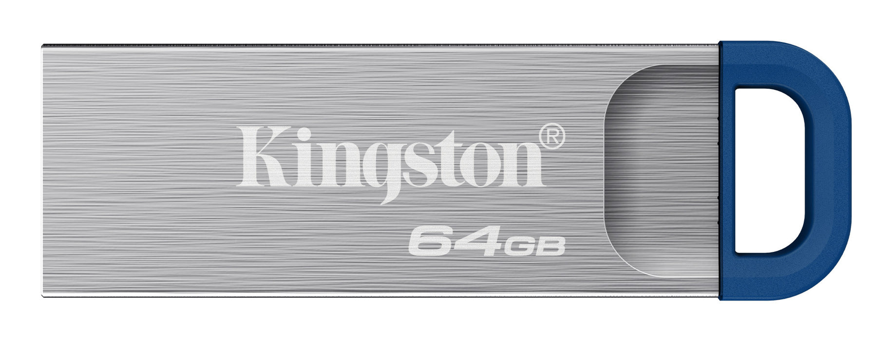 Kingston Technology DataTraveler 64GB Kyson 220MB/s Metal USB 3.2 Gen 1, 64 GB, USB Type-A, 3.2 Gen 1 (3.1 Gen 1), 220 MB/s, Capless, Stainless steel