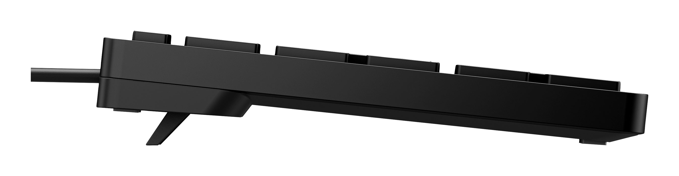 HP Wired Desktop 320K Keyboard, Full-size (100%), Wired, USB, Black