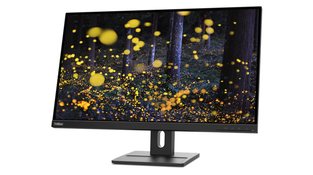 Lenovo ThinkVision E27q-20, 68.6 cm (27"), 2560 x 1440 pixels, Quad HD, LED, 6 ms, Black