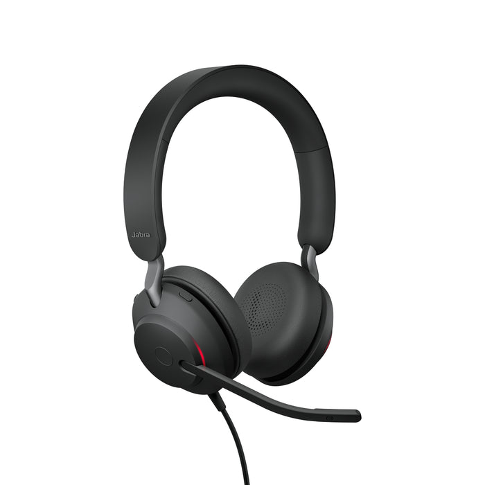 Jabra Evolve2 40 SE USB-C, UC Stereo (include Extended Cord), Wired, Headset