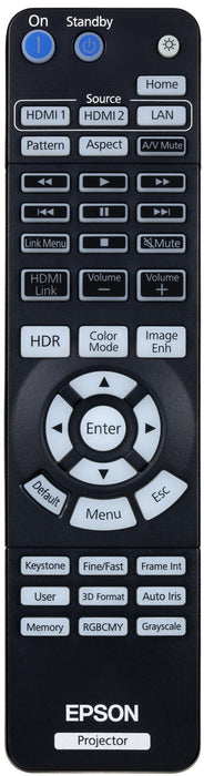Epson EH-TW7000 with HC lamp warranty, 3000 ANSI lumens, 3LCD, 40000:1, 16:9, 1016 - 12700 mm (40 - 500"), 2.95 - 4.77 m