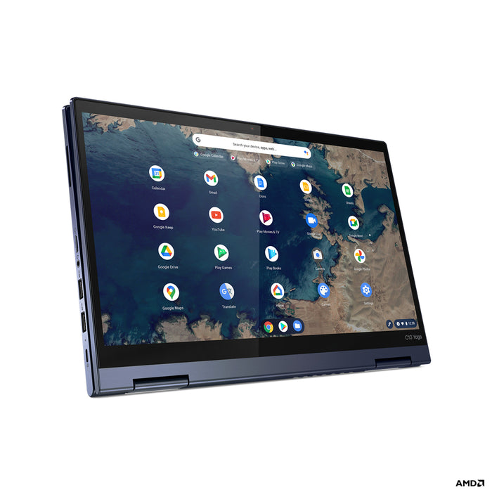 Lenovo ThinkPad C13 Yoga Gen 1 Chromebook, AMD Ryzen™ 3, 2.6 GHz, 33.8 cm (13.3"), 1920 x 1080 pixels, 4 GB, 128 GB