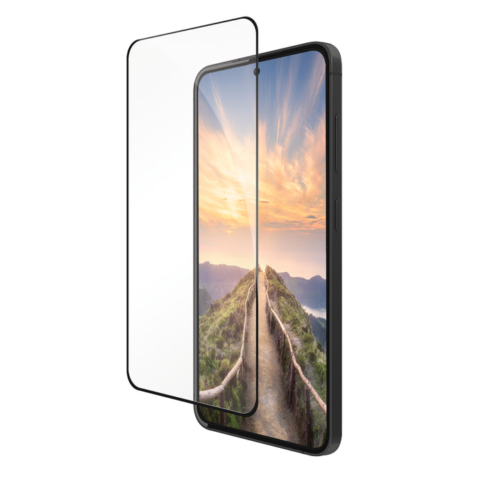 dbramante1928 eco-shield - Galaxy A56 - Black Edge, Samsung, Galaxy A56, Scratch resistant, Black, Transparent, 1 pc(s)