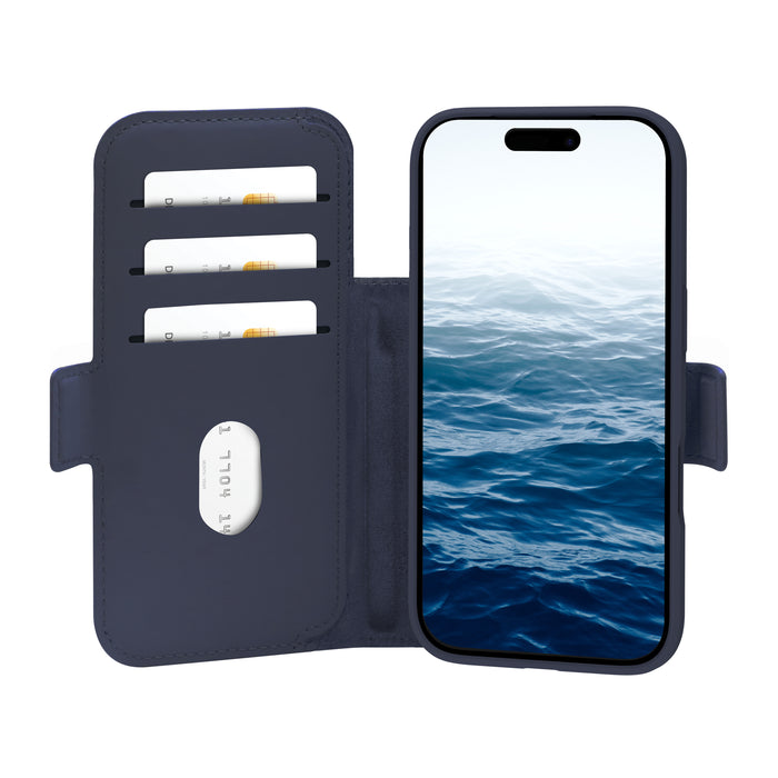 dbramante1928 Copenhagen ICON - iPhone 18 Pro/17 Pro - Deep Water, Folio, Apple, iPhone 18 Pro/17 Pro, 16 cm (6.3"), Dark Grey