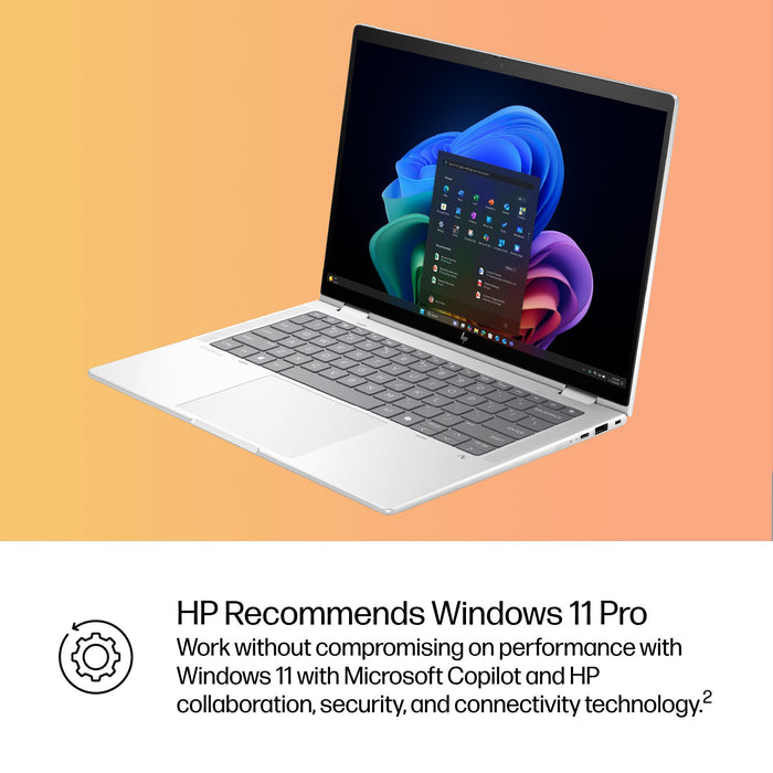 HP EliteBook X Flip G1i Next Gen AI PC Wolf Pro Security Edition, Intel Core Ultra 7, 35.6 cm (14"), 2560 x 1600 pixels, 32 GB, 1 TB, Windows 11 Pro