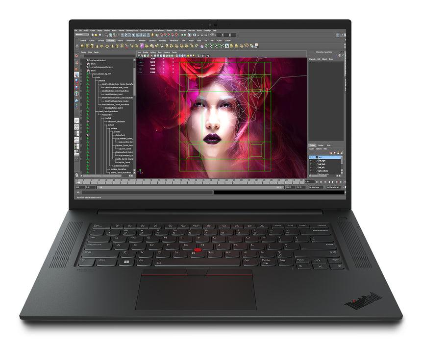 Lenovo ThinkPad P1 Gen 5, Intel® Core™ i7, 40.6 cm (16"), 2560 x 1600 pixels, 16 GB, 512 GB, Windows 11 Pro