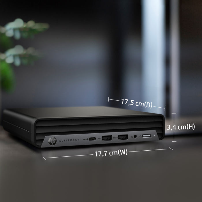 HP EliteDesk 800 G6, 2.3 GHz, Intel® Core™ i5, 8 GB, 256 GB, DVD±RW, Windows 11 Pro