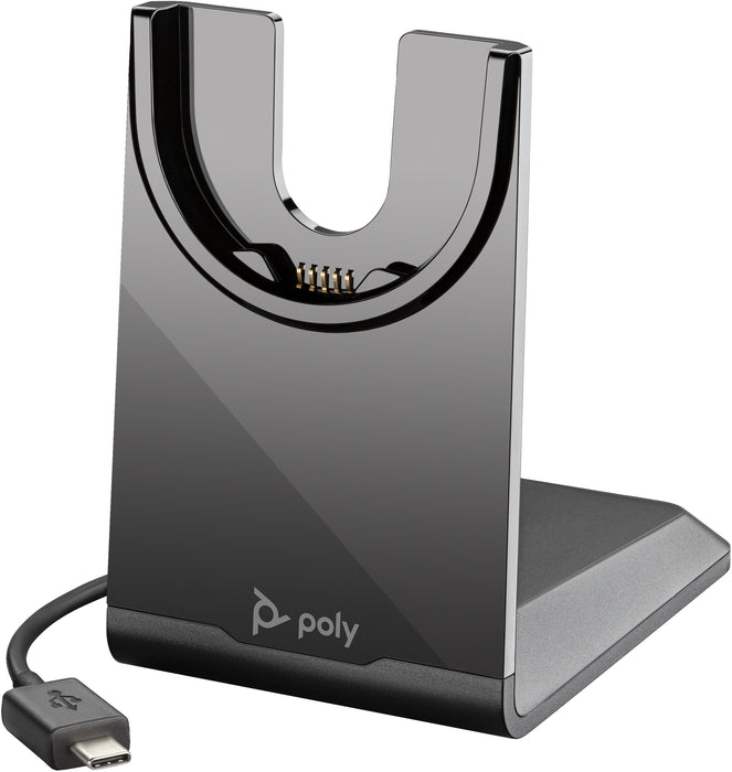 HP Poly Voyager USB-C Charging Stand, Charging stand, 240 g, Black