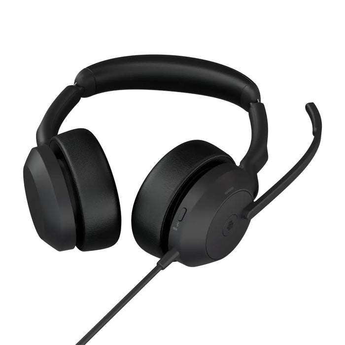 Jabra Evolve2 50, Wired, 20 - 20000 Hz, Office/Call center, 148.9 g, Headset, Black