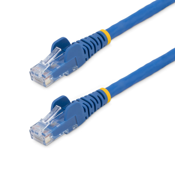 StarTech.com 7m CAT6 Ethernet Cable - LSZH (Low Smoke Zero Halogen) - 10 Gigabit 250Mhz 100W PoE RJ45 10GbE UTP Network Patch Cord Snagless with Strain Relief - Blue, CAT 6, ETL Verified, 24AWG, 7 m, Cat6, U/UTP (UTP), RJ-45, RJ-45, Blue