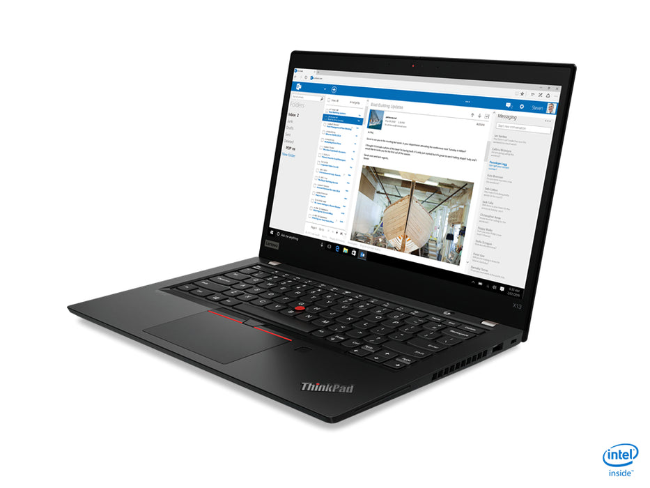 Lenovo ThinkPad X13 Gen 1 (Intel), Intel® Core™ i7, 1.8 GHz, 33.8 cm (13.3"), 1920 x 1080 pixels, 16 GB, 512 GB