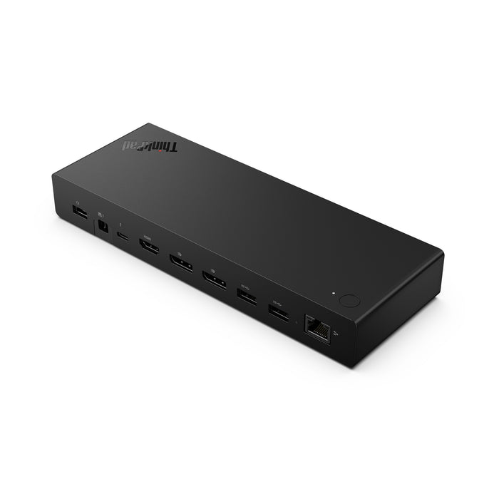 Lenovo 40BG0135UK, Wired, Thunderbolt 4, 100 W, 2500 Mbit/s, Black, Eclipse Black