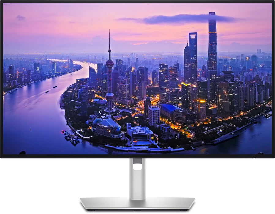 DELL UltraSharp U2725QE, 68.6 cm (27"), 3840 x 2160 pixels, 4K Ultra HD, LCD, 8 ms, Black, Silver