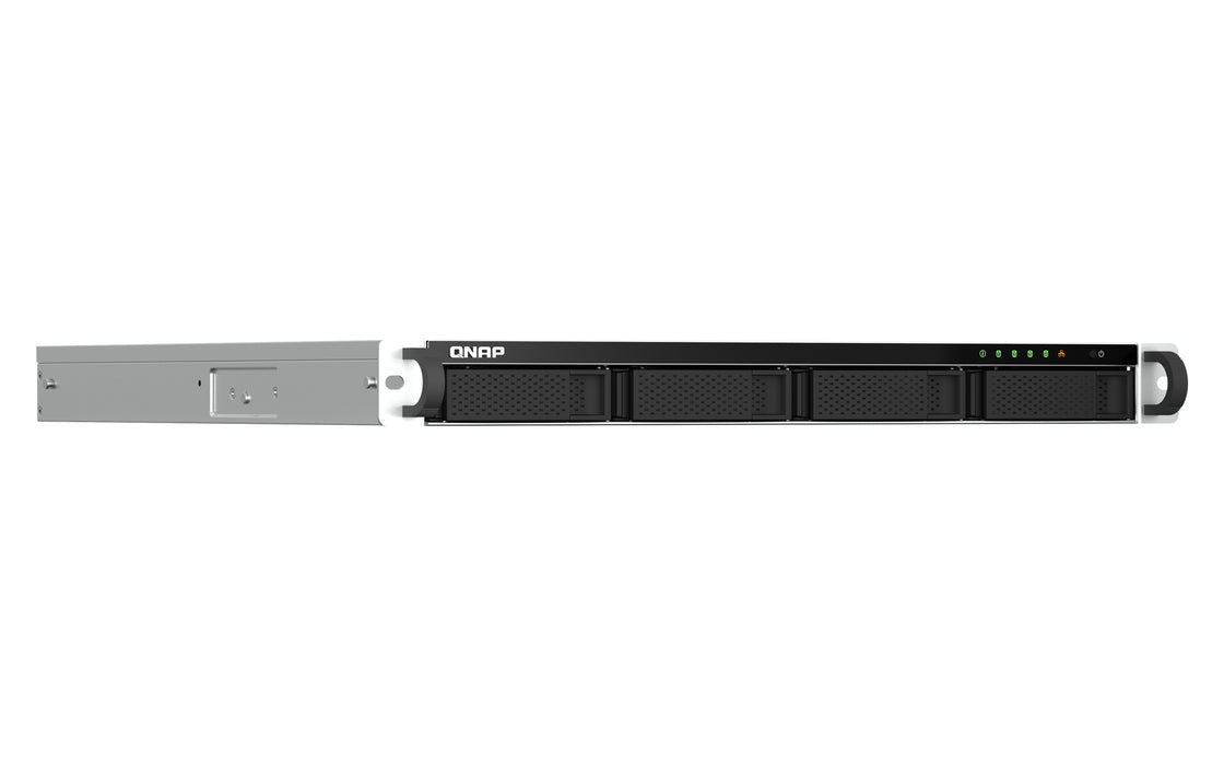 QNAP TS-464U-RP, NAS, Rack (1U), Intel® Celeron®, N5095, 8 GB, DDR4