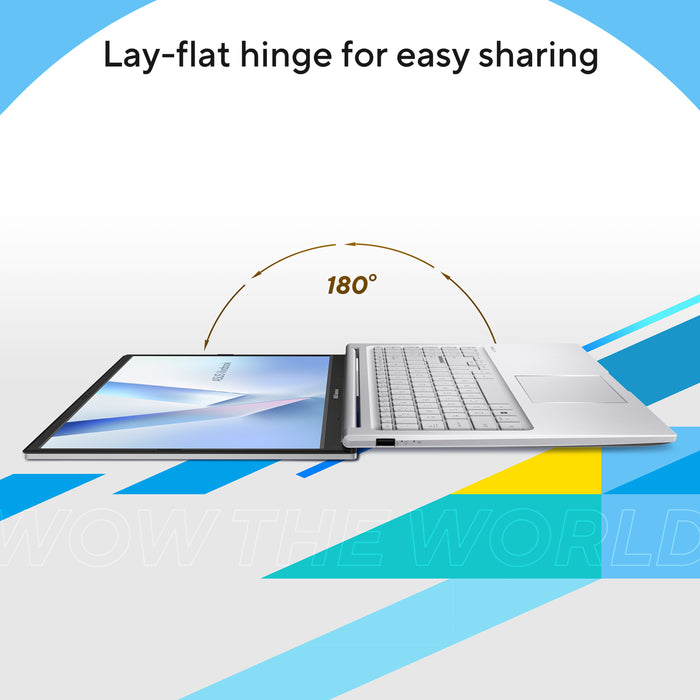 ASUS Vivobook 15 X1504MA-BQ055W, Intel Core 7, 39.6 cm (15.6"), 1920 x 1080 pixels, 16 GB, 512 GB, Windows 11 Home