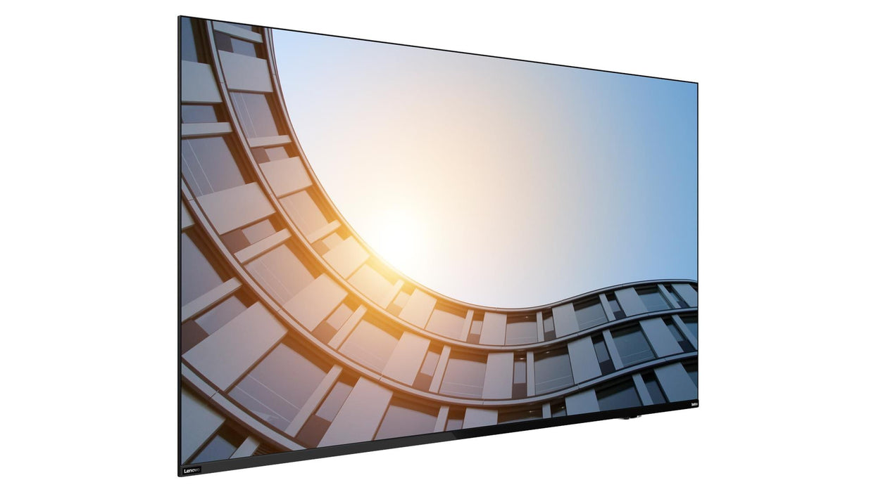 Lenovo ThinkVision E65 LFD, 163.8 cm (64.5"), 3840 x 2160 pixels, 4K Ultra HD, LCD, 8 ms, Black