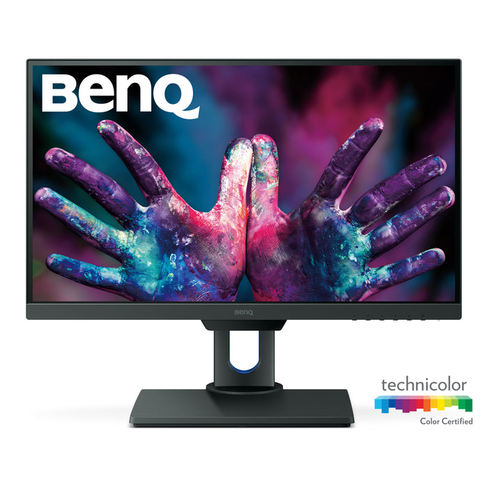 BenQ PD2500Q, 63.5 cm (25"), 2560 x 1440 pixels, Quad HD, LCD, 4 ms, Grey