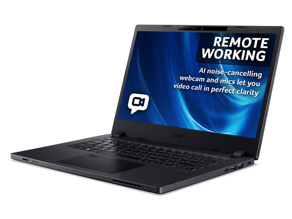 Travelmate P2 TMP214-54 - Intel Core i5-1235U (12MB Cache), 8GB DDR4-SDRAM, 256GB SSD, 35.6 cm (14") Full HD 1920 x 1080, Intel Iris Xe Graphics, LAN, WLAN, Webcam, Windows 11 Home 64-bit