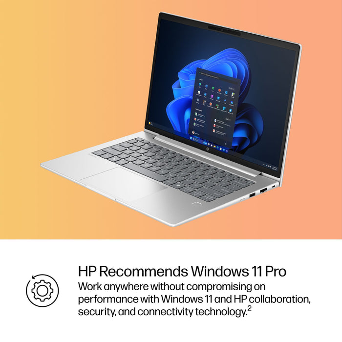 HP ProBook 4 G1iR, Intel Core 5, 35.6 cm (14"), 1920 x 1200 pixels, 8 GB, 256 GB, Windows 11 Pro