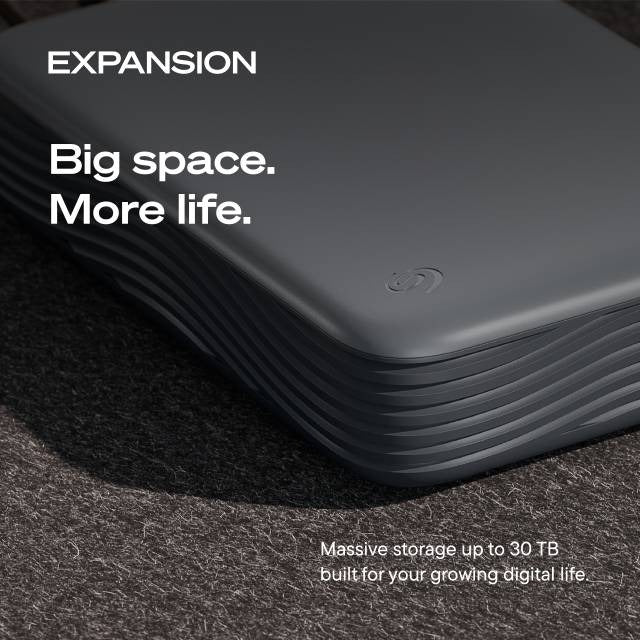 Seagate Expansion STNP8000400, 8 TB, 3.5", Grey