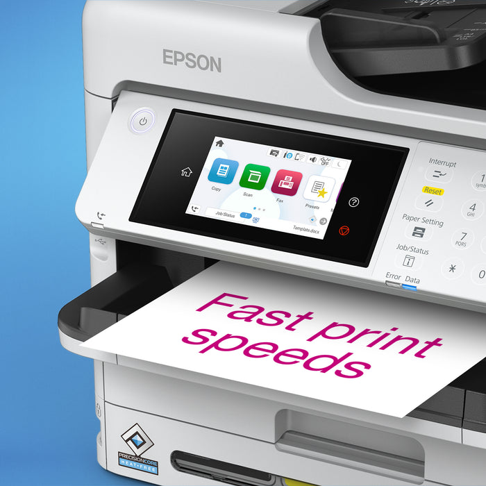 Epson WorkForce Pro WF-C5890DWF Printer, Inkjet, Colour printing, 4800 x 1200 DPI, A4, Direct printing, Black, Grey