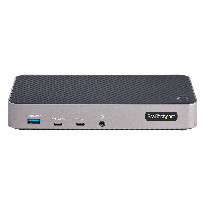StarTech USB-C Triple Monitor Docking Station for MacBook Pro / Air M1 M2 M3 M4 M5 & Windows, Universal 4K HDMI DP Dock, Thunderbolt Compatible, 100W Laptop Charging