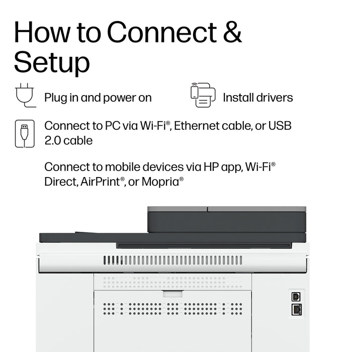 HP LaserJet M248sdw Multifunction Black and white Printer, Laser, Mono printing, 600 x 600 DPI, Mono copying, A4, Direct printing