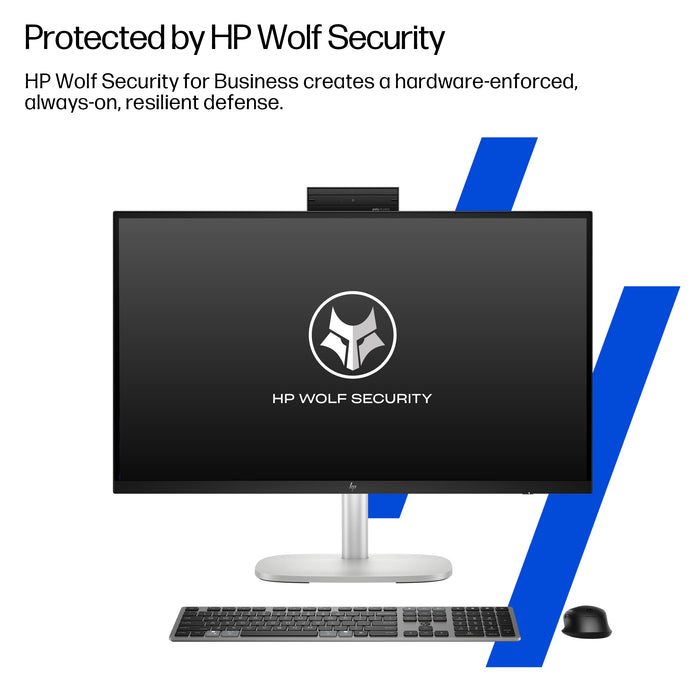 HP EliteStudio 8 All-in-One G1i 27 inch Desktop AI PC, 68.6 cm (27"), Quad HD, Intel Core Ultra 5, 16 GB, Windows 11 Pro, Silver