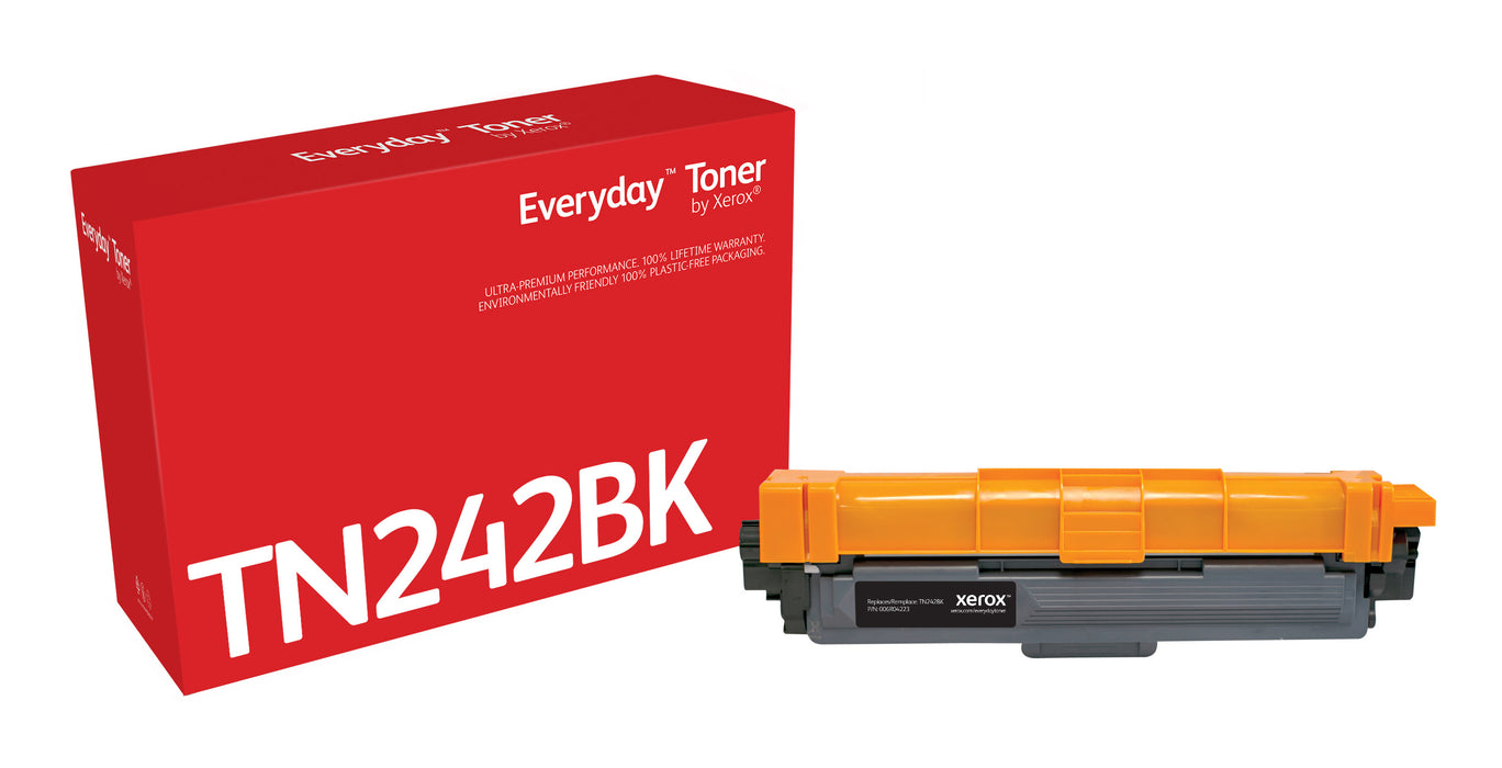 Everyday™ Black Toner by compatible with Brother TN242BK, Standard capacity, 2500 pages, Black, 1 pc(s)