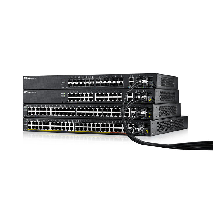Zyxel XGS2220-30HP, Managed, L3, Gigabit Ethernet (10/100/1000), Power over Ethernet (PoE), Rack mounting