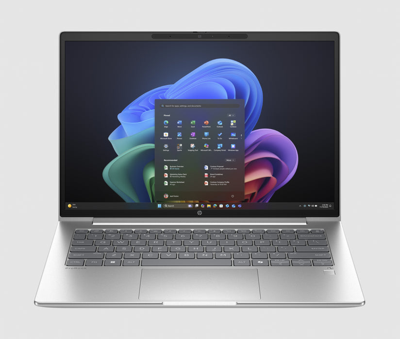 HP ProBook 4 G1q Next Gen AI PC, Snapdragon, 35.6 cm (14"), 1920 x 1200 pixels, 16 GB, 512 GB, Windows 11 Pro