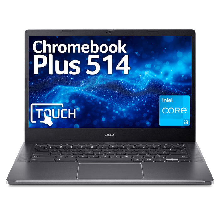 Acer Chromebook CBE594-1T I3-N305 8GB/256GB, Intel Core i3 N-series, 35.6 cm (14"), 1920 x 1080 pixels, 8 GB, 256 GB, ChromeOS