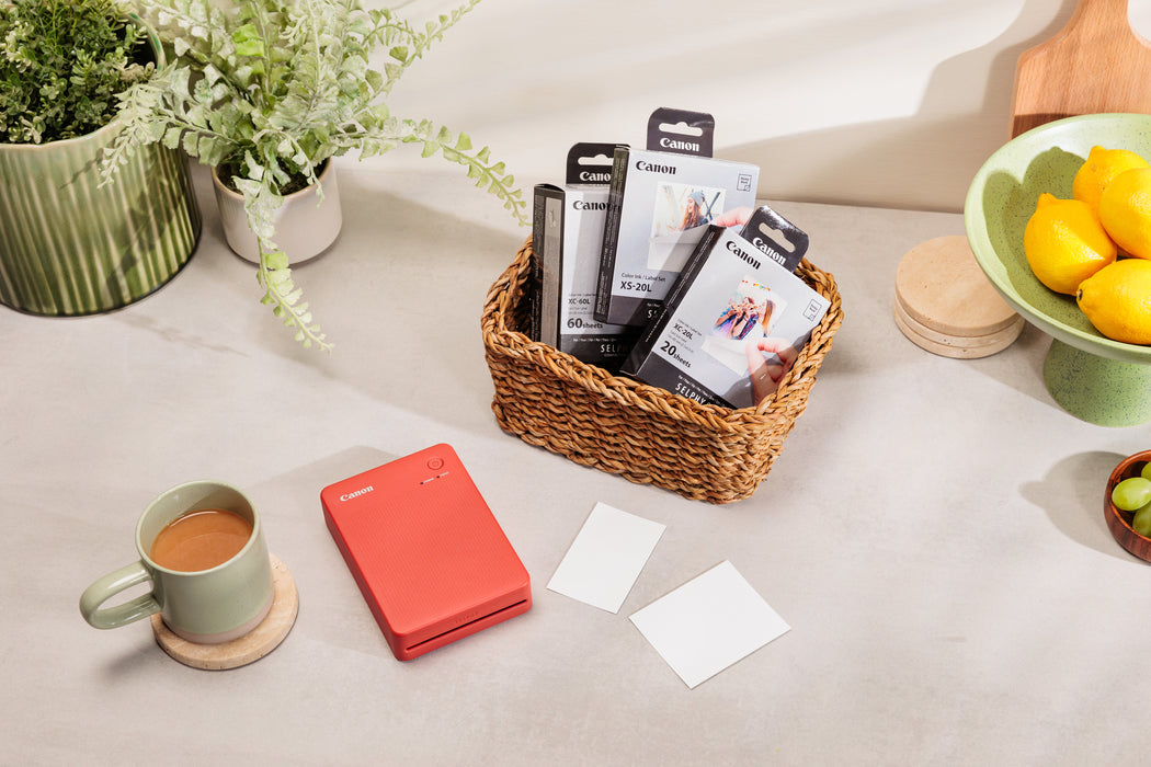 Canon SELPHY QX20 BK, Dye-sublimation, 287 x 287 DPI, 2.8" x 3.3" (7.2x8.5cm), Borderless printing, Wi-Fi, Bluetooth