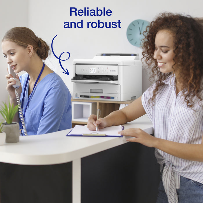 Epson WF-C5390DW, Colour, 4800 x 1200 DPI, 4, A4, 75000 pages per month, 34 ppm