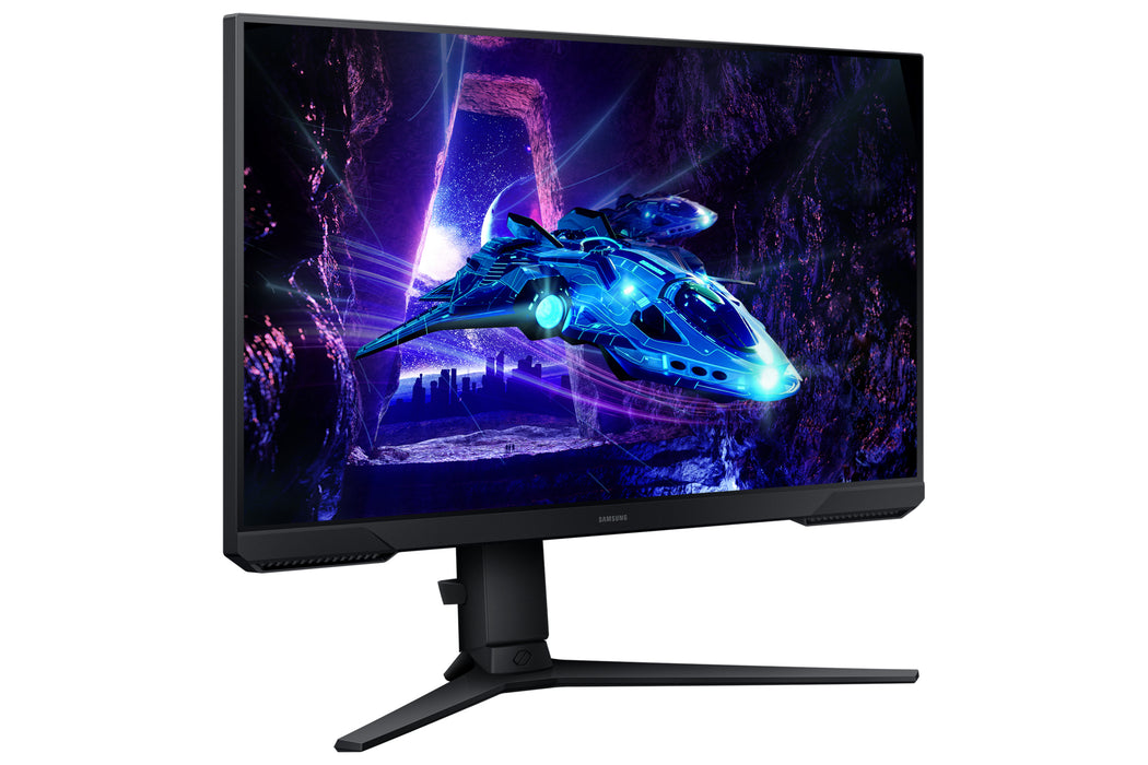 Samsung 24" Odyssey G30D, FHD, 180Hz Gaming Monitor, 61 cm (24"), 1920 x 1080 pixels, Full HD, LED, 1 ms, Black