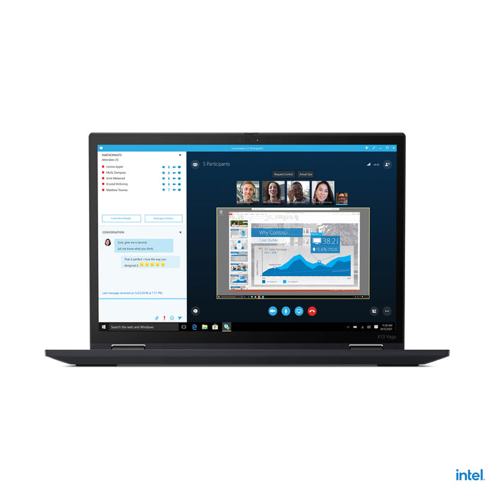 Lenovo ThinkPad X13 Yoga Gen 2 (Intel), Intel® Core™ i5, 33.8 cm (13.3"), 1920 x 1200 pixels, 8 GB, 256 GB, Windows 10 Pro