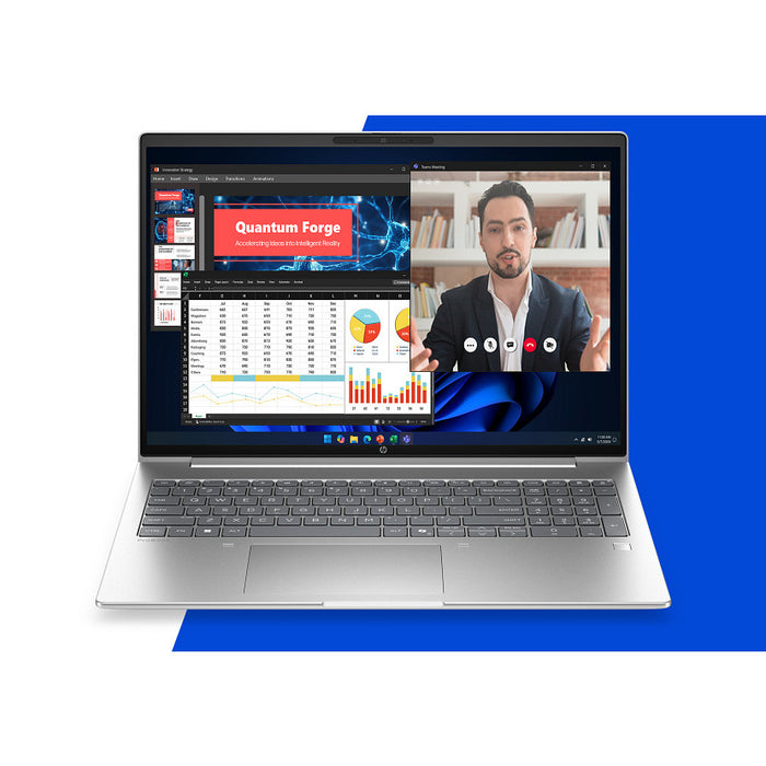 HP ProBook 4 G2i 16 inch Notebook Next Gen AI PC Wolf Pro Security Edition, Intel Core Ultra 7, 40.6 cm (16"), 1920 x 1200 pixels, 16 GB, 512 GB, Windows 11 Pro