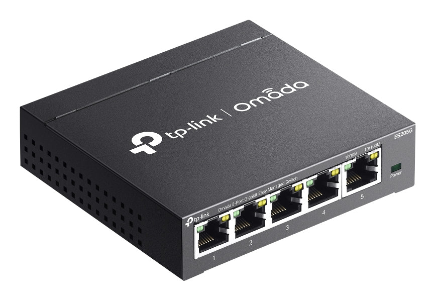 TP-Link Omada 5-Port Gigabit Easy Managed Switch, Managed, Gigabit Ethernet (10/100/1000), Wall mountable