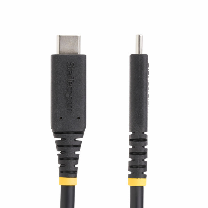 StarTech.com 1.6ft (50cm) USB4 Cable 40Gbps, 240W (5A) Power Delivery, 8K 120Hz / 4K 240Hz DP Alt Mode, USB-IF Certified USB-C Cable - Thunderbolt Compatible, 0.5 m, USB C, USB C, USB4 Gen 3x2, 40 Gbit/s, Black
