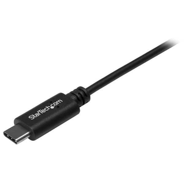 StarTech.com 6.6ft (2m) USB-A to USB-C Charging Cable, Charge & Sync, 3A, USB 2.0, USB-IF Certified - USB Charging Cord, 2 m, USB A, USB C, USB 2.0, 0.48 Gbit/s, Black