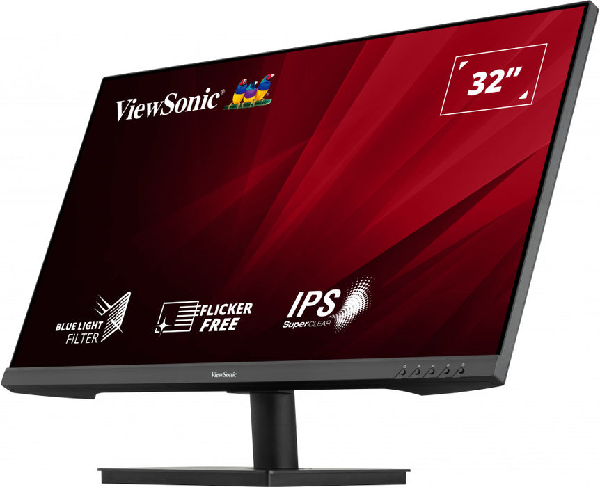 Viewsonic VA VA3209-2K-MHD, 81.3 cm (32"), 2560 x 1440 pixels, Quad HD, 4 ms, Black