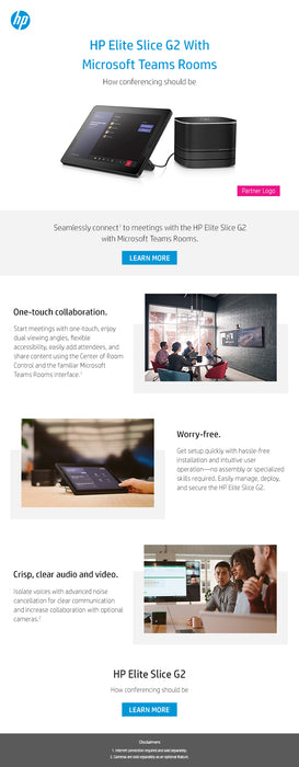 HP Elite Slice, 2.7 GHz, Intel® Core™ i5, i5-7500T, 8 GB, 128 GB, Windows 10 IoT Enterprise