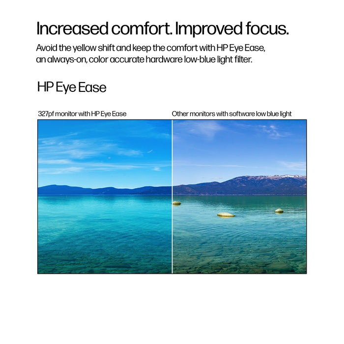 HP Series 3 Pro 27 inch FHD Monitor - 327pf, 68.6 cm (27"), 1920 x 1080 pixels, Full HD, LCD, 5 ms, Black