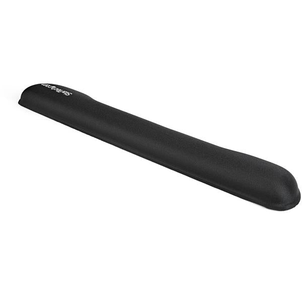 StarTech.com Foam Keyboard Wrist Rest for Ergonomic Typing Support - Padded Non-Slip Keyboard Cushion - Laptop or Desktop Computer Keyboard Wrist, Hand & Arm Rest - Soft Black Nylon Rest Pad - TAA, Black, Foam, Mesh, Plastic, 72 mm, 461 mm, 24.5 mm, 404 g