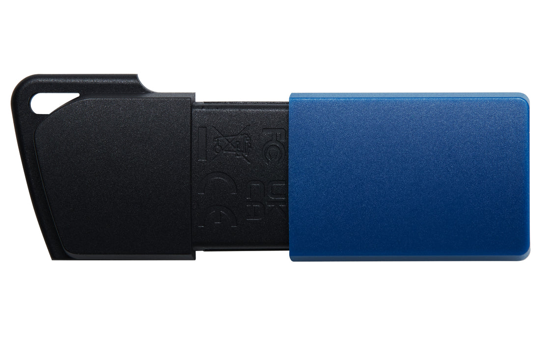 Kingston Technology DataTraveler 64GB USB3.2 Gen 1 Exodia M (Black + Blue), 64 GB, USB Type-A, 3.2 Gen 1 (3.1 Gen 1), Slide, 10 g, Black, Blue