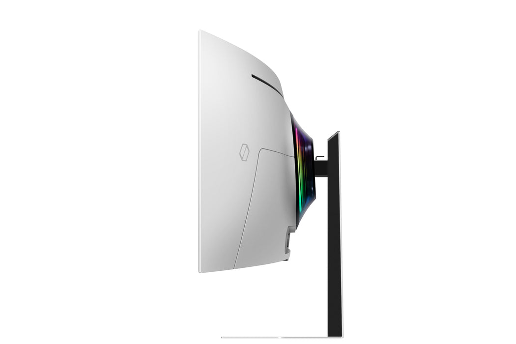 Samsung 49" Odyssey OLED G95SD DQHD, 240Hz Smart Gaming Monitor, 124.5 cm (49"), 5120 x 1440 pixels, Dual QHD, OLED, 0.03 ms, Silver