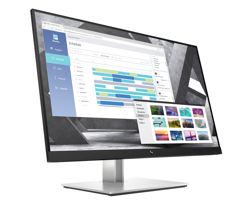 HP E-Series E27q G4 QHD Monitor, 68.6 cm (27"), 2560 x 1440 pixels, Quad HD, LCD, 5 ms, Black