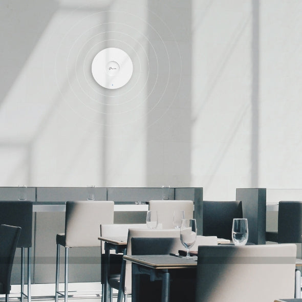 TP-Link Omada AX3000 Ceiling Mount WiFi 6 Access Point, 2.4 GHz, 5 GHz, 2976 Mbit/s, HTTPS, SNMP, SNMPv2, SNMPv3, SSH, WPA, WPA2, WPA3, 10,100,1000 Mbit/s
