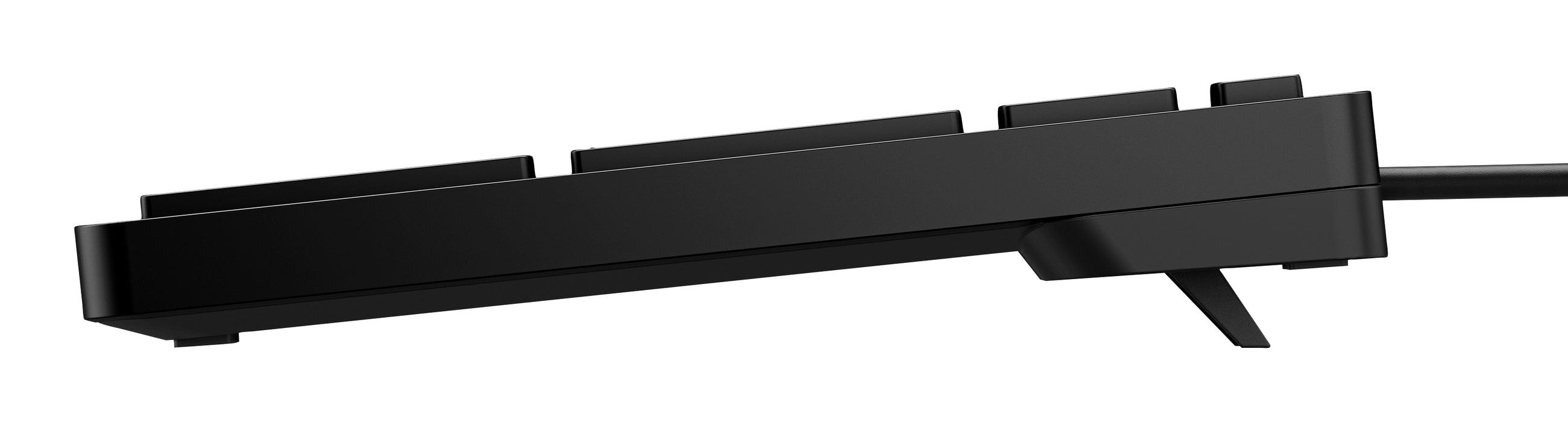 HP Wired Desktop 320K Keyboard, Full-size (100%), Wired, USB, Black