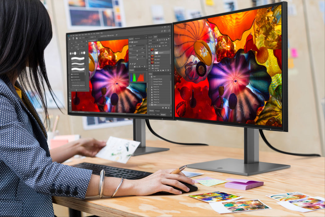HP Z25xs G3 QHD USB-C DreamColor Display, 63.5 cm (25"), 2560 x 1440 pixels, Quad HD, 14 ms, Grey
